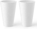 Kante Tall Round Planter Set of 2, 15 Inch Tall Decorative Planter Pots for Outdoor Indoor Garden Patio Front Porch (White) by GreenHaven Gardens