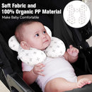 KAKIBLIN Baby Travel Pillow, Baby Neck Pillows for Car Seat, Upgraded Babies Head Pillow, Head and Neck Support Pillow for Car Seat, Pushchair, Travel(Twig) by TinyTreasures Baby Boutique