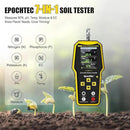 7 in 1 Soil Tester, ±1% High Precision Digital NPK Tester/Soil Moisture Meter/PH Tester/Temperature/EC Monitor for Agriculture, Plant Cultivation, Geological Survey with Data Storage & Export by GreenHaven Gardens