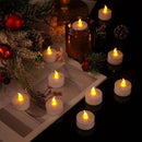LED Tea Lights Candles- 100Pack Flameless Candles Realistic and Bright Flickering Long Lasting 200Hours for Holiday Celebration,Party, Home Decoration WarmYellow,Battery Operated by GreenHaven Gardens