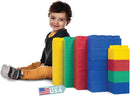 Big Blocks for Kids Ages 4-8, Indoor & Outdoor Blocks for Kids Jumbo Games, Large Building Blocks (24 PC) Beginner Set by TinyTreasures Baby Boutique