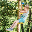 Tree Swing Rainbow Climbing Rope, Heavy Duty Swing Disc Seat Replacement for Kids with Hanging Strap and Platform Carabiners Indoor/Outdoor Playground Accessories (Yellow) by TinyTreasures Baby Boutique