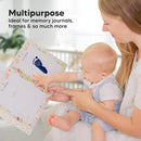 4-Pack Inkless Baby Hand and Footprint Kit - Mess Free Ink Pad for Newborn Keepsake, Dog Nose & Paw Print Kit, Clean Touch Ink Pad for Baby Hand & Footprints, Ideal New Mom Gifts (Navy, L) by TinyTreasures Baby Boutique