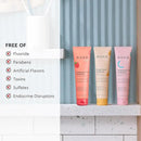 Boka Fluoride Free Toothpaste Nano Hydroxyapatite Toothpaste - Orange Cream, Watermelon Mint, Strawberry Mango Flavor, 4 oz 3Pk US Manufactured by CozyNest Decor