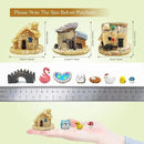 Dracarys Selected 50 Pieces Fairy Garden Accessories, Animals, Miniature Figurines, Micro Landscape Ornaments Kit, DIY , Environmental Resin by GreenHaven Gardens