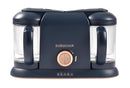 BEABA Babycook Duo 4 in 1 Baby Food Maker, Puree Steamer and Blender for Purees, Grinder with Auto Steam Cooking, Lrg 9.1 Cup Capacity, Makes 54 Servings in 20 Mins, Midnight by TinyTreasures Baby Boutique