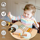 Toddlers Drum Set Toys for Toddlers 1-3,Baby Drum with Xylophone,Musical Instruments Toy, Kids Wooden Montessori Toys Birthday Gift for Boys Girls by TinyTreasures Baby Boutique