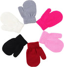 Baby Winter Mittens Toddler Stretch Knit Gloves Magic Warm Glove for Baby Boys Girls by TinyTreasures Baby Boutique