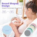 14 PCS Reusable Breast Pads for Breastfeeding – Washable Nursing Pads, Reusable Nursing Pads with Wash & Carry Bags, 4.7 Inch by TinyTreasures Baby Boutique