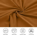 JQinHome 4 Pcs Dining Chair Slipcover, High Stretch Removable Washable Chair Seat Protector Cover for Home Party Hotel Wedding Ceremony by CozyNest Decor