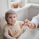 mushie Silicone Baby Feeding Spoons | 2 Pack (Blush/Shifting Sand) by TinyTreasures Baby Boutique