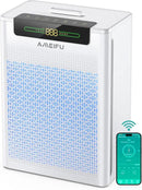 AMEIFU Air Purifiers for Home Large Room, Up to 2400 ft² with Smart WiFi APP Control, Hepa Air Purifier with Washable Filters, PM 2.5 Display for Bedroom, Pets Hair, Pollen, Dander, Smoke by CozyNest Decor