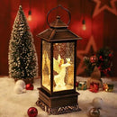 Christmas Decorations Snow Globe Lantern,Christmas Lantern with 8 Christmas Theme Music,Christmas Snow Globe Gifts Water Glittering Swirling Christmas Home Decoration（Dove Angel） by CozyNest Decor