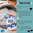 Molly's Suds Unscented Super Powder Detergent | Extra Strength Laundry Soap, Stain Fighting | Sensitive Skin | Simple, Effective Ingredients | 60 Loads
