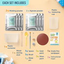 Maplefield 3D Baby Casting Kit - Safe and Easy to Use - DIY Mess-Free Hand and Feet Molding Kit - 3 Packs of Mixing and Setting Powder - Family Keepsake and Thoughtful Baby Gift - Hand Casting by TinyTreasures Baby Boutique