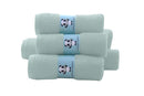 HIPHOP PANDA Baby Washcloths, Rayon Made from Bamboo - 2 Layer Ultra Soft Absorbent Newborn Bath Face Towel - Reusable Baby Wipes for Delicate Skin - Green, 6 Pack by TinyTreasures Baby Boutique