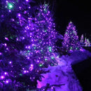 Toodour Solar Christmas Lights Outdoor, 200 LED 8 Modes Christmas String Lights, Waterproof Solar Light String for Garden, Patio, Fence, Holiday, Party, Balcony, Outdoor Christmas Decorations - Purple by GreenHaven Gardens