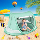 Baby Beach Tent,Large Pop Up Beach Tent Sun Shade for Beach,Portable Baby Travel Tent with Mosquito Net,Indoor Baby Play Tent,UPF 50+ UV Protection Sun Shelters for Infants by TinyTreasures Baby Boutique
