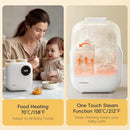 Baby Bottle Warmer, Felizbebe 10-in-1 Bottle Warmers for All Bottles, Detachable Body for Easy Cleaning, Accurate Temperature Control, Timer, Sterili-zing,Milk Warmer for Breastmilk or Formula by TinyTreasures Baby Boutique