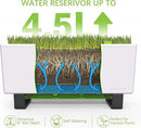 Glowpear Self-Watering Mini Bench Planter - 23.6" in Pot, Free Standing, UV Stable, Scalable, Indoor | Outdoor Pot with Water Gauge, for Home Kitchen Windowsill Gardening by GreenHaven Gardens