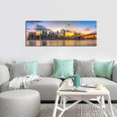Kalormore New york City Skyline Canvas Wal Art Brooklyn Bridge Picture for Wall by CozyNest Decor
