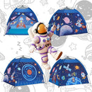 Space World Play Tent Galaxy Dome Playhouse for Boys and Girls Imaginative Play-Astronaut Space for Kids Indoor and Outdoor Fun, Perfect Kid’s Gift- 47" x 47" x 43" by TinyTreasures Baby Boutique
