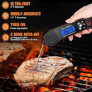 Meat Thermometer Digital, Instant Read Food Thermometer for Cooking Deep Fry BBQ Oven Grill Smoker Roast and Candy Thermometer, Camping & Kitchen Essentials, Gifts for Men Women by TinyTreasures Baby Boutique