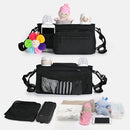 Momcozy Universal Stroller Organizer with Insulated Cup Holder Detachable Phone Bag & Shoulder Strap, Fits for Stroller like Uppababy, Baby Jogger, Britax, BOB, Umbrella and Pet Stroller by TinyTreasures Baby Boutique
