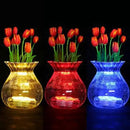 Bright LED Floral Tea Light Submersible Lights for Party Wedding (RGB(Changing Color), 20 Pack) by GreenHaven Gardens