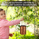 Solar Lanterns Outdoor Waterproof Mushroom Butterfly Garden Decor Gifts for Women Mon Grandma Metal Hanging Solar Lights Decoration for Outside LED Lanterns for Yard Patio Lawn Pathway（Hummingbirds） by GreenHaven Gardens