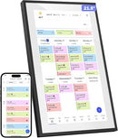21.5 Inch Digital Calendar, WiFi Smart Electronic Calendar & Chore Chart, 1920 * 1080 IPS Touch Screen HD Display for Family Schedules, Streamline Household Organization, Wall Mount Included by TinyTreasures Baby Boutique