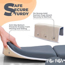 Baby Bath Kneeler and Elbow Rest Pad Set Made of Neoprene & Foam - Non Slip Cushioned Bath Kneeling Pad for Bathing Baby with XL Compartments for Bath Toy Storage for Tub by TinyTreasures Baby Boutique