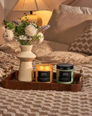 M&SENSE Candles Lemon Vanilla Scented, 11.6oz 70 Hour Long Lasting Candles for Home, 2 Wick Natural Soy Wax in Glass Jar, Stress Relief Gifts for Women and Men by CozyNest Decor