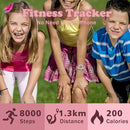 Kids Watches for Girls Boys Digital Sport Watch with Step Counter Pedometer Vibration Alarm Clock, No App Waterproof Fitness Tracker Kids Watch Boys Girls Teens Students Ages 5-16 by TinyTreasures Baby Boutique