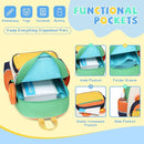 SUN EIGHT Toddler Backpack for Kids Backpacks Preschool Kindergarten Child Bookbag Travel Cute Daycare Backpack (Tiger) by TinyTreasures Baby Boutique