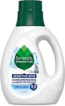 Seventh Generation Concentrated Laundry Detergent Liquid Free & Clear Fragrance Free 40 oz by TinyTreasures Baby Boutique
