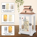 Memorial Lantern, Sympathy Gifts for Loss of Mom/Dad/Loved One, Bereavement Gifts, in Memory of Loved One Lantern,Celebration of Life, Memorial Gifts, Funeral Lantern,When Tomorrow Starts Without me by CozyNest Decor