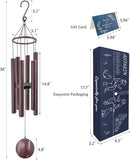 ASTARIN Sympathy Memorial Wind Chimes - Large Deep Tone Outdoor in Memory of Loved Ones - 36 Inch by CozyNest Decor