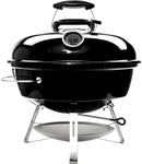 SnS Grills Slow ‘N Sear Travel Kettle, 2-Zone Cook Charcoal Basket and Easy Spin 18” Grate - Portable Charcoal Grill for BBQ Cooking - Travel Kettle 18” by GreenHaven Gardens