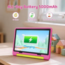 Kids Tablet,Android 15 Tablet with HD Display,10.1 inch,Parental Control & Kids Mode, Octa-Core, GMS Certified,20GB RAM 64GB ROM,1TB Expandable, 5000mAh Battery, Dual Camera, Protective Case,Pink by TinyTreasures Baby Boutique