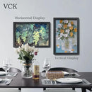 VCK 16x24 Poster Frames Set of 3, Black Solid Wood Picture Frame, Textured Exclusive Wall Gallery Frame by CozyNest Decor