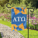 Alpha Tau Omega Licensed Flag Garden 12x19 inches Flag Banner Yard Decor Outdoor Decoration (Alpha Tau Omega