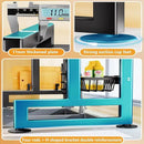 Home Furnishing Over The Sink Dish Drainer Drying Rack 3 Tier Over Sink Dish Rack for,oversink Dish Dry Rack,Space Saving Dish Drying Rack,Kitchen Sink Organizer countertop(Black,65cm/25.6in) by CozyNest Decor