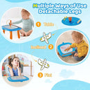 Kikidex Magnetic Drawing Board, Toddler Girl Toys for 1-2 Year Old, Doodle Board Pad Learning and Educational Toys for 1 2 3 Year Old Baby Kids Birthday Gift(Light Blue) by TinyTreasures Baby Boutique