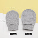 Newborn Baby Mittens No Scratch Cotton Elastic Wrist Gloves Infant Toddler Mittens for Baby Boy Girl 0-6 Months by TinyTreasures Baby Boutique