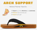 KuaiLu Flip Flops for Women with Arch Support Yoga Mat Comfortable Summer Beach Walking Thong Cushion Sandals Slip On Indoor Outdoor by TinyTreasures Baby Boutique