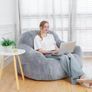 Giant Bean Bag Chair, Oversized Bean Bag Chairs for Adults and Kids, Gaming Chair Stuffed Memory Foam | Storage | Non-Slip, Removable Bean Bag Sofa Comfy Chair for Bedroom, Livingroom by CozyNest Decor