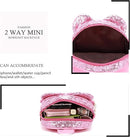 KL928 Girls Bowknot Polka Dot Cute Mini Backpack Small Daypacks Convertible Shoulder Bag Purse for Women by TinyTreasures Baby Boutique