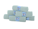 HIPHOP PANDA Baby Washcloths, Rayon Made from Bamboo - 2 Layer Ultra Soft Absorbent Newborn Bath Face Towel - Reusable Baby Wipes for Delicate Skin - Green, 6 Pack by TinyTreasures Baby Boutique