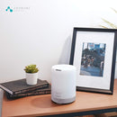 ASAKUKI 300ML Essential Oil Diffuser, Quiet 5-in-1 Premium Humidifier, Home Fragrance Aroma Diffuser with 7 LED Color Changing Light and Auto-Off Switch -White by TinyTreasures Baby Boutique